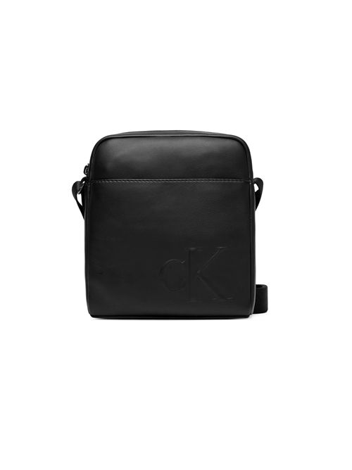 CALVIN KLEIN Borsa da reporter con logo in rilievo CALVIN KLEIN | LV04D3248GUB1